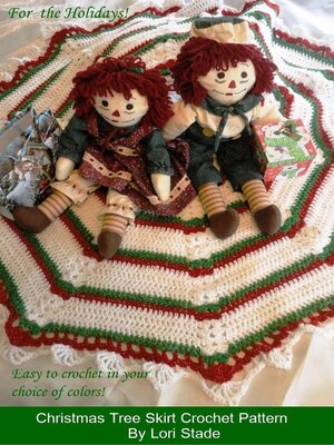 cover image of Christmas Tree Skirt Crochet Pattern